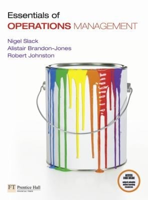 Essentials Of Operations Management With Myomlab