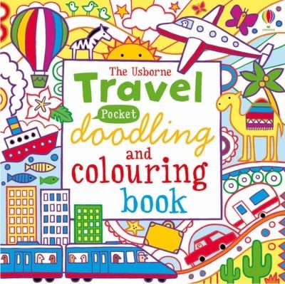 The Usbourne Travel Pocket Doodling And Colouring Book