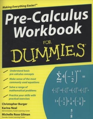 PreCalculus Workbook for Dummies
            
                For Dummies Lifestyles Paperback