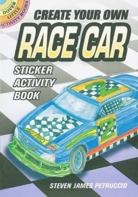 Create Your Own Race Car Sticker Activity Book With Stickers
            
                Dover Little Activity Books Paperback