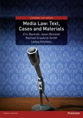Media Law Text Cases And Materials