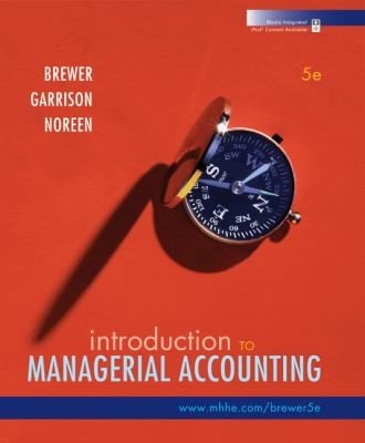Introduction to Managerial Accounting With Access Code