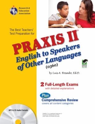 PRAXIS II english to speakers of other languages
            
                REA Test Preps