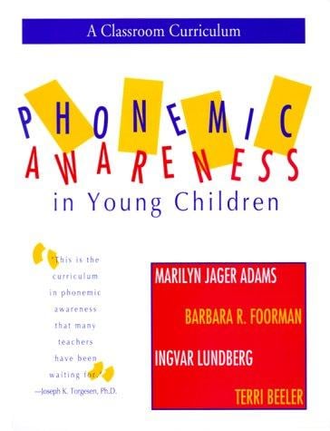 Phonemic awareness in young children