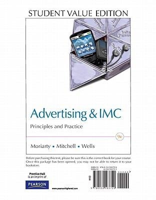 Advertising  IMC Principles and Practice