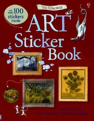 The Usborne Art Sticker Book With Stickers