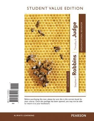 Organizational Behavior