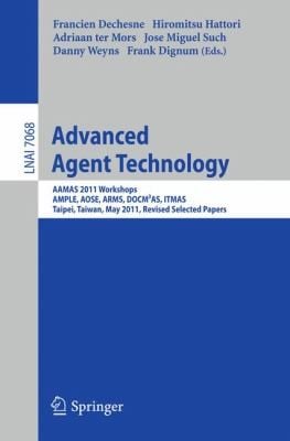 Advanced Agent Technology
            
                Lecture Notes in Artificial Intelligence
