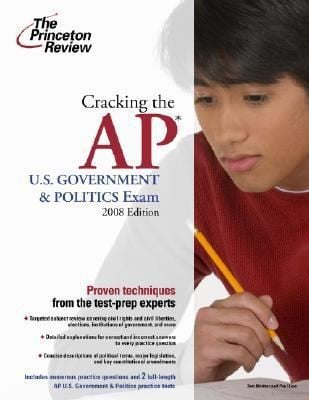 Cracking the AP US Government  Politics Exam
            
                Princeton Review Cracking the AP US Government  Politics