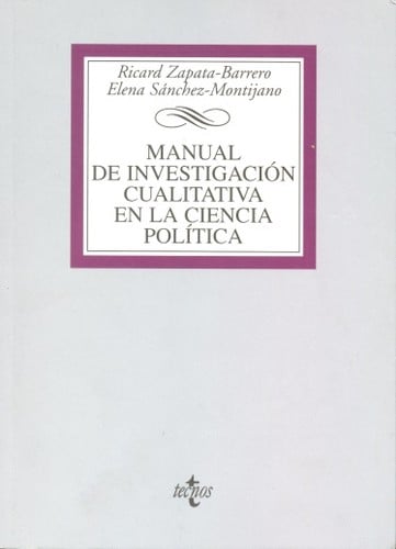 Manual de investigación cualitativa en la ciencia política