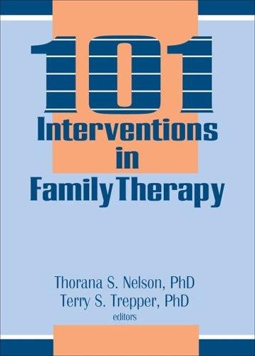 101 interventions in family therapy