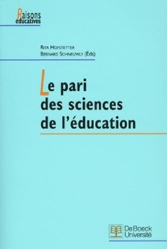 Le pari des sciences de l'education