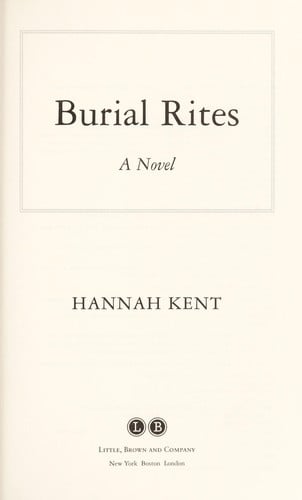 Burial rites