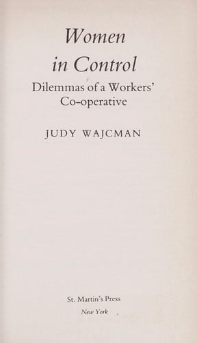 Women in control