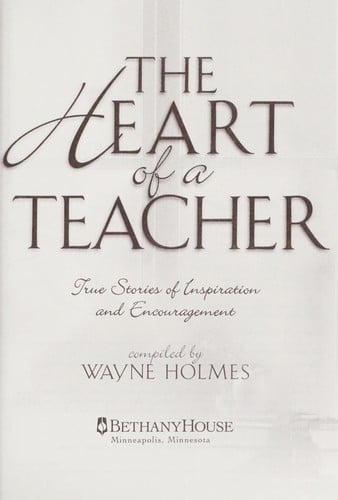 The heart of a teacher