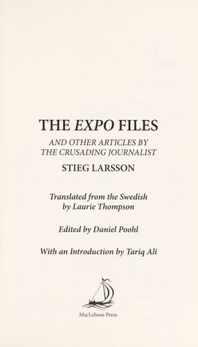 The Expo files and other articles