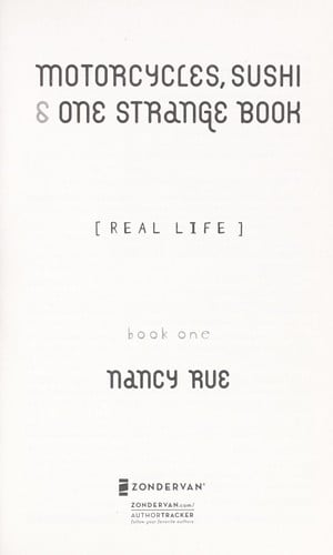 Motorcycles, sushi & one strange book