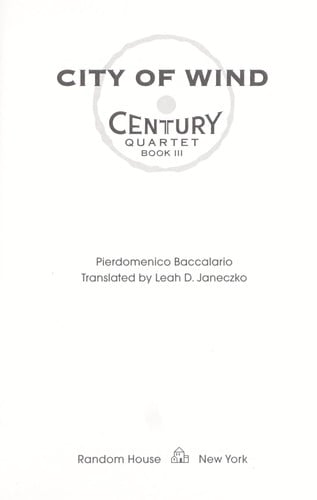 City of Wind (Century #3)