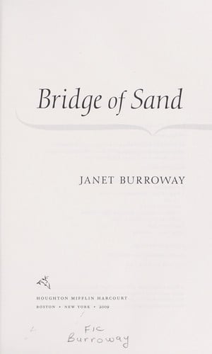 A bridge of sand
