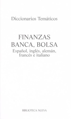 Finanzas, banca, bolsa