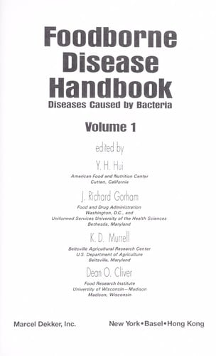 Foodborne disease handbook