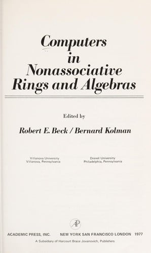 Computers in nonassociative rings and algebras