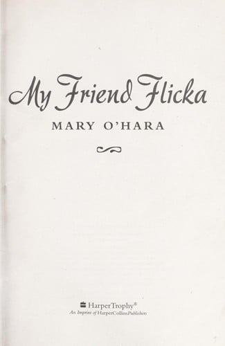 My friend Flicka