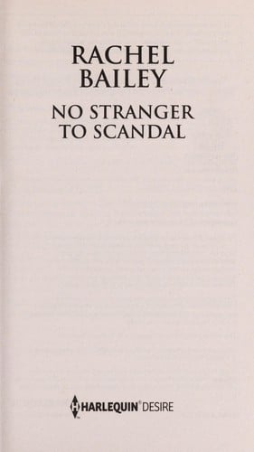 No stranger to scandal