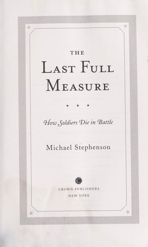 The last full measure
