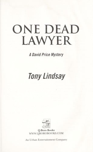 One dead lawyer