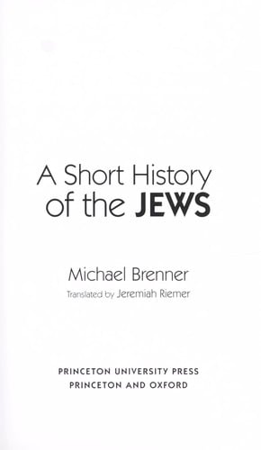 A short history of the Jews