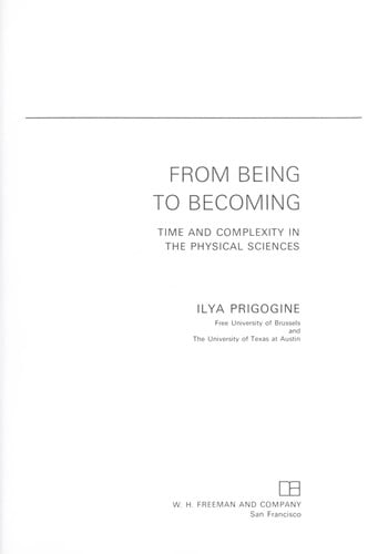 From being to becoming