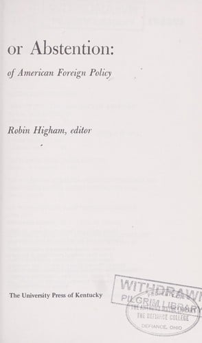 Intervention or abstention