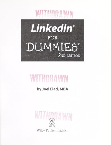 LinkedIn for dummies