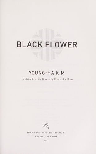 Black flower