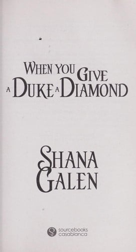 When you give a duke a diamond