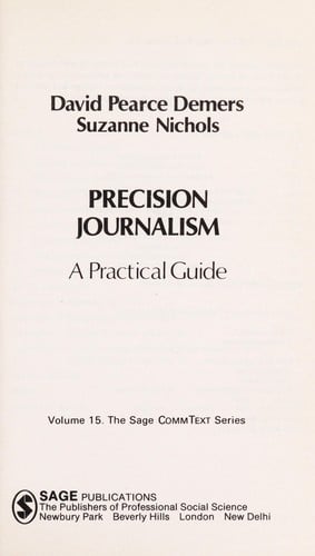 Precision journalism