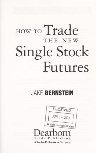 How to trade the new single stock futures