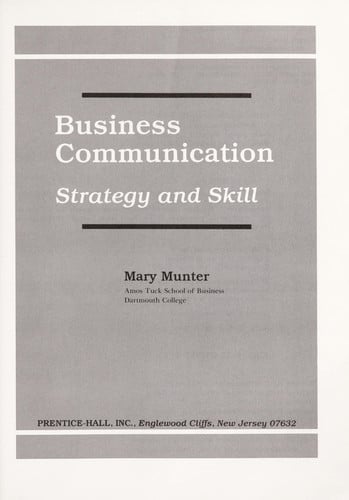 Business communication