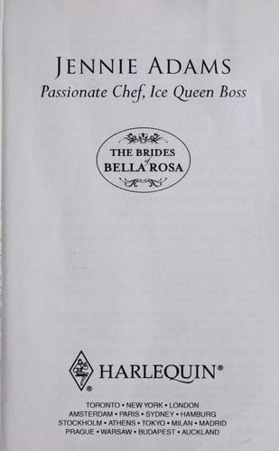 Passionate chef, ice queen boss