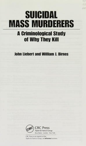 Suicidal Mass Murderers