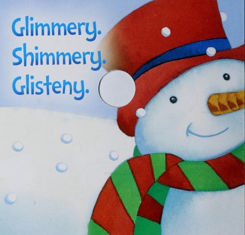Glimmery, shimmery snow!