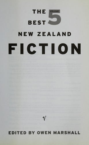 The best New Zealand fiction