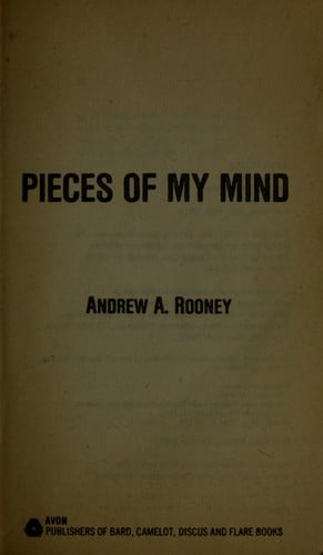 Pieces of my mind