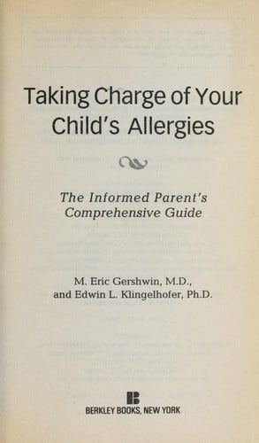 Taking charge of your child's allergies