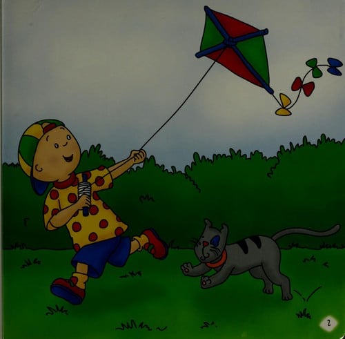 Caillou is healthy