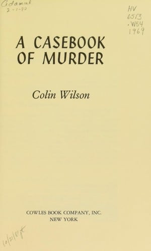 A casebook of murder