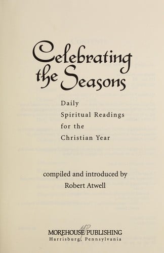 Celebrating the seasons