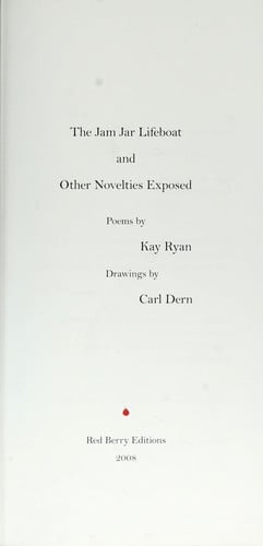 The jam jar lifeboat and other novelties exposed