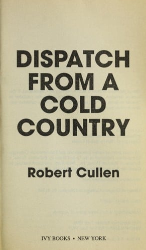 Dispatch from a cold country